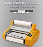 Laminateur à froid et à chaud Entu FM3520 A3 pour papier PVC, 600W/650W, 1,3m/min, fourni directement par l'usine du Henan, à prix réduit