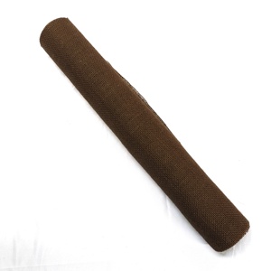 50 cm Width Brown Woven <strong>Dyed</strong> Jute <strong>Burlap</strong> <strong>Fabric</strong> for Crafts - Product Image 2