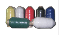 Filament de latex/caoutchouc haute ténacité, fil élastique teint pour la couture et le crochet