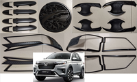 2024 BRV Kits de couverture de corps de pare-chocs noir mat Tuning Light Décoration Garniture Garnitures pour accessoires extérieurs de véhicule
