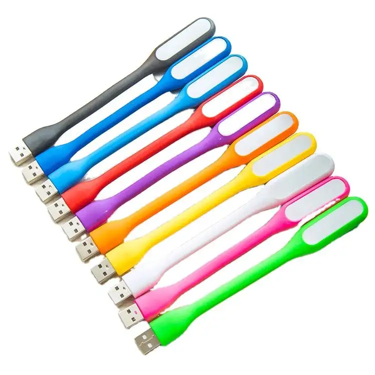 2022 Hot Sell USB LED Lamp 5V 1.2W Portable USB Light LED Book Light For Power bank Computer Night light