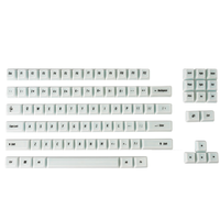 High-End 115-Key Mechanical Ceramic Keycaps , Customizable for Cherry Gateron MX Switch Keyboards, White Keycaps Custom