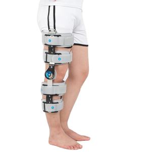 HKJD rodillera médica ortopédica con bisagras <span class=keywords><strong>de</strong></span> Metal con estabilizadores laterales ajuste Rom rodillera con bisagras soporte para la artritis - Product Image 1