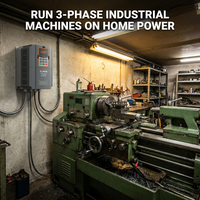 Variateur de fréquence ZONCN monophasé/triphasé 220V/380V 0,75kW-7,5kW avec contrôle vectoriel sans capteur