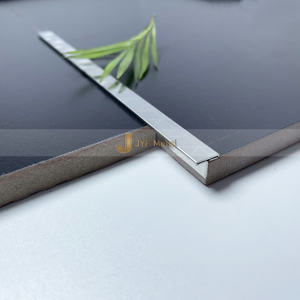 T-Shaped Brushed Stainless Steel <b>Metal</b> Tile Trim <b>Strip</b> for Apartment Use-Durable Waterproof Easy Installation - Product Image 6