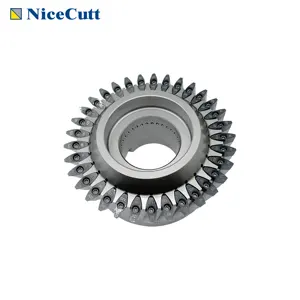 Indexable power skiving Milling Tool For M2-M9 Gears And Splines Rough Machining To Finishing