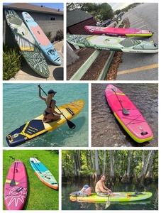 Tabla de Paddle Surf Inflable Personalizada de Doble Capa, 11'*34''*6'', Portátil, para Surfear en el Océano - Product Image 3