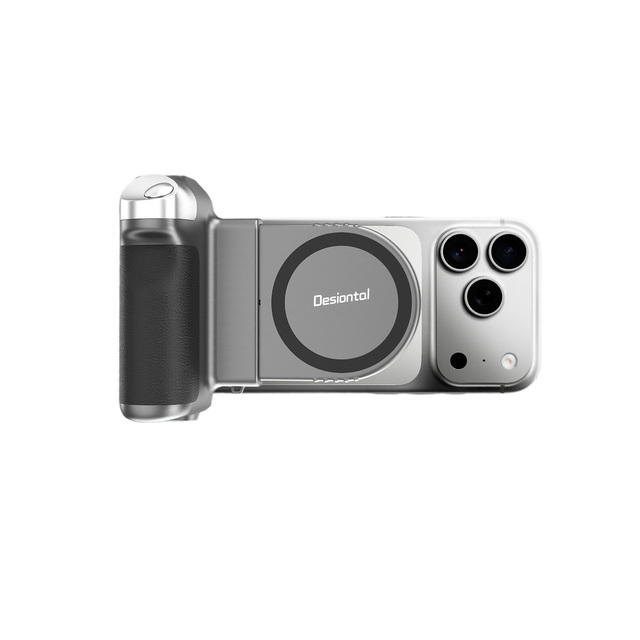 Master Grip Kit for iPhone 17 Pro/ Pro Max Magnetic Phone Shutter Camera Grip with 3200mAh Battery Wireless Charging Telesin