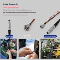 Compatible avec les connecteurs d'alimentation aviation auto-bloquants Push-pull FGG+EGG avec câble, fabriqués en Chine