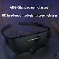 Lunettes VR, AIO8, visualisation panoramique montée sur la tête, expérience immersive, peut être porté pour la myopie, lunettes VR intelligentes