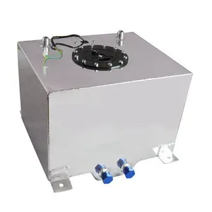 ADDCO - EPMAN Kit completo de sistema de tanque de combustível de alumínio universal 30 litros com sensor EP-YX9468-30