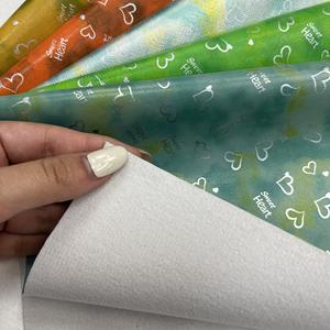 Venta al por mayor de cuero personalizado de PU impreso digitalmente suave estampado en relieve de cuero de imitación de cuero sintético tela de cuero de <span class=keywords><strong>vinilo</strong></span> para bolsos - Product Image 3