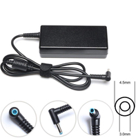 Adaptador de CA al por mayor de 19.5V 3.33A 65W para HP Pavilion x360 15-f272wm15-f387wm 15-f233wm ProBook, cargador de portátil con punta azul de 4.5*3.0mm