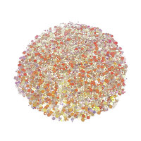 Poudre de paillettes PET de paillettes de diamant de haute lumière pour les lèvres brillantes Goss grosses paillettes décoration de noël fournitures d'artisanat