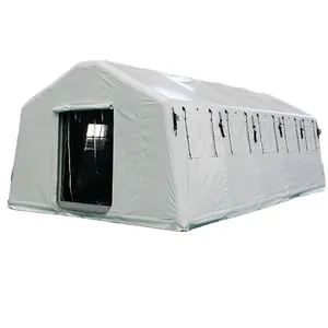 Tente de triage gonflable pour l'application de la tente médicale gonflable sur le terrain de tente d'hôpital bureau de commandement de station d'essai gonflable