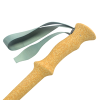 Bâtons de randonnée pliables ultra-légers NASDA Travel Hiking à 3 sections avec poignées en mousse EVA et verrouillage à roulement à billes en fibre de carbone 3K