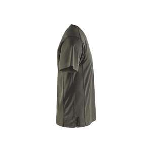 BLAKLADER - 332310514600XXXL Camiseta con protección UV Verde militar-EAN 7330509420676 CAMISETAS Y POLOS DE TRABAJO - Product Image 3