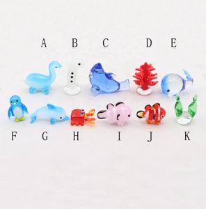 Nhỏ Handmade Murano Lampwork Thu Nhỏ Thổi Thủy Tinh Động Vật Biển Cá Bức Tượng Nhỏ Bán Buôn Cho DIY Aquarium Tường Bình Trang Trí Nội Thất Quà Tặng - Product Image 5