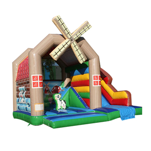<span class=keywords><strong>Château</strong></span> gonflable à thème <span class=keywords><strong>de</strong></span> ferme pour enfants en plein air - Product Image 1