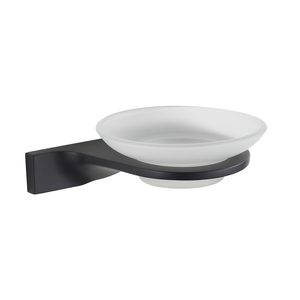 Ensemble d'accessoires de salle de bain en alliage de zinc noir, porte-serviettes mural moderne de luxe - Product Image 6