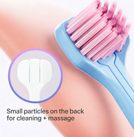 Lot de 6 brosses à dents 3D à trois faces, nettoyage complet, poils souples de qualité supérieure, pour la maison et les voyages - Vente en gros 2026