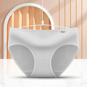 Culottes respirantes unies pour femmes 2025 – Lingerie saine sans traces, technique de teinture unie - Product Image 6