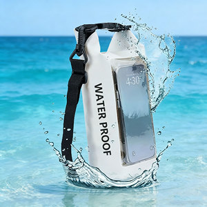 2L Capacity Waterproof <strong>Bag</strong> Outdoor Crossbody <strong>Bag</strong> 2-in-1 Cell Phone Waterproof Pouch PVC Swimming Waterproof <strong>Bag</strong> - Product Image 1