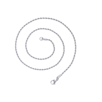 Chaîne de collier en acier inoxydable Hip-Hop à la mode, 2MM/3MM/5MM, pour hommes et femmes, vente chaude