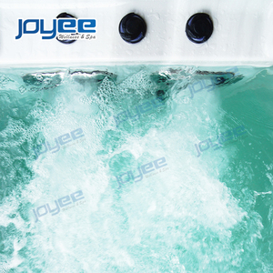 JOYEE 2021 Outdoor Intex <strong>Rectangular</strong> Endless 4.8m Used <strong>Large</strong> Dual Zone Swim Spa Balboa Container Swimming Spa Pool for Sales - Product Image 5