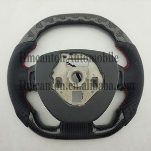 Hot New Product Perforated Leather Carbon Fibre Heating <b>Steering</b> <b>Wheel</b> <b>for</b> Chevrolet Camaro Car <b>Steering</b> <b>Wheel</b> - Product Image 2