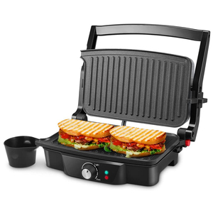 Gril électrique Commercial de bonne qualité, Grill de Contact à gaz <span class=keywords><strong>en</strong></span> <span class=keywords><strong>fonte</strong></span>, Machine à Steak, <span class=keywords><strong>Barbecue</strong></span> électrique, Panini - Product Image 5