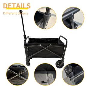2025 Meilleure vente chariot pliant Wagon chariot de grande capacité pliable avec roues pour fête en plein air - Product Image 3