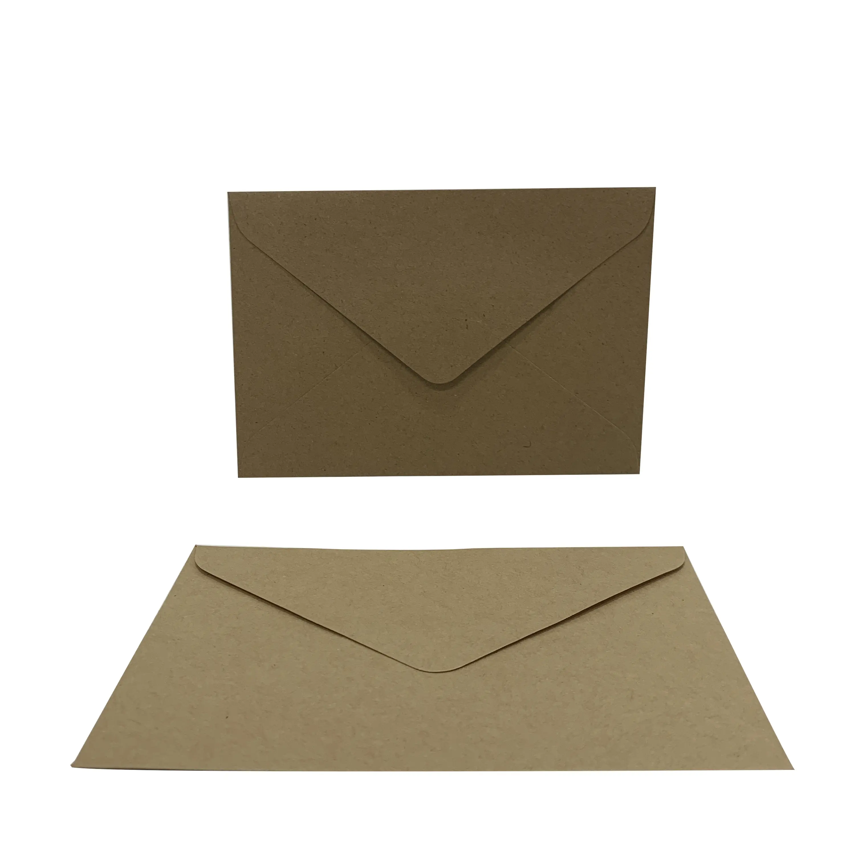 Atacado personalizado C5 estilo ocidental marrom shipping papel kraft envelope