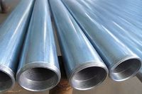 Tuyau en acier galvanisé à chaud, revêtement de zinc épais, pour garde-corps de route, ASTM/API5L - Vente chaude