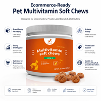 Complément Multivitaminé pour Animaux de Compagnie OEM ODM - Friandises Tendres Quotidiennes Équilibrées 10-en-1 Avancées - Usine de Production à Grande Échelle pour Marques Privées
