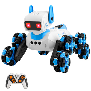 Flytec F01 электрическая игрушка каскадерская собака RC робот De Juguete для ходьбы и танцев умная собака <span class=keywords><strong>Ai</strong></span> Программирование Rc робот для детей - Product Image 4