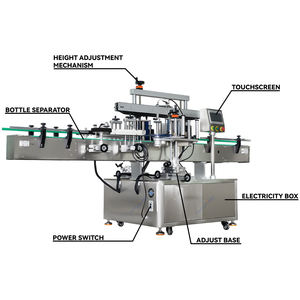 Etiquetadora Automática Estable de Doble Cara y Autoadhesiva para Botellas Redondas, Botellas Cuadradas y Latas - Product Image 6