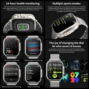Reloj Inteligente LIGE BWD8 con NFC, Correa de Silicona y Acero Inoxidable, Compatible con iOS, Responde y Realiza Llamadas, Resistente al Agua, Gran Oferta - Product Image 2