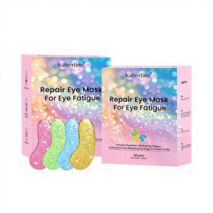 Mascarilla de Ojos de Silicona <span class=keywords><strong>con</strong></span> <span class=keywords><strong>Purpurina</strong></span> Dorada Hidratante, <span class=keywords><strong>con</strong></span> Colágeno y Aloe Vera, Reduce las Líneas Finas, Alivia la Fatiga, para Todo Tipo de Piel - Product Image 5