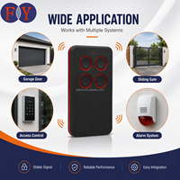 Control Remoto Universal Programable de 4 Botones y Multifrecuencia (280-868MHz) para Abridores de Puertas de Garaje