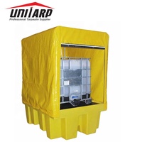 Housse de protection pour réservoir IBC extérieur en PVC de haute qualité 0,4 mm 0,5 mm 48" X 40" X 46"