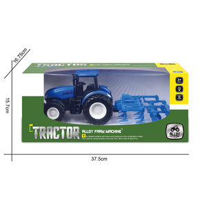 1/24 2.4G 6CH voiture agricole moulée sous pression, <span class=keywords><strong>tracteur</strong></span> RC <span class=keywords><strong>John</strong></span> & Deered avec camion de nivellement des terres - Product Image 2
