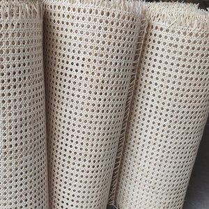 Goede kwaliteit gebleekte webbing van riet, natuurlijk mesh rieten webbing rol, rieten webbing voor stoelen - Product Image 6