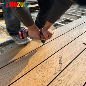 Panel <span class=keywords><strong>de</strong></span> terraza exterior <span class=keywords><strong>de</strong></span> WPC entrelazado, suelo compuesto <span class=keywords><strong>de</strong></span> <span class=keywords><strong>madera</strong></span> y PVC, coextrusión con revestimiento, tablero <span class=keywords><strong>de</strong></span> suelo <span class=keywords><strong>de</strong></span> WPC con grano <span class=keywords><strong>de</strong></span> <span class=keywords><strong>madera</strong></span> 3D para exteriores - Product Image 3