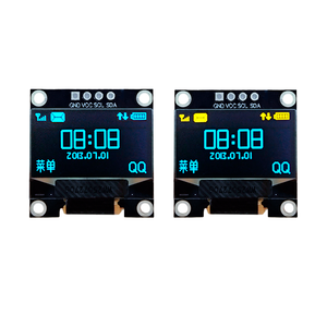 0,96-Zoll-PMOLED-Anzeigemodul Blau Gelb Modus 128 X64 I2C SSD1306-Modul - Product Image 1