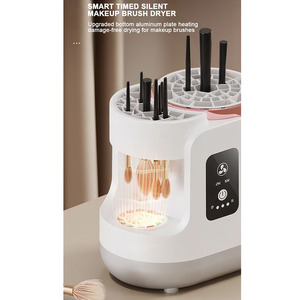 <span class=keywords><strong>Nettoyeur</strong></span> et sécheur <span class=keywords><strong>de</strong></span> pinceaux <span class=keywords><strong>de</strong></span> maquillage électrique automatique multifonctionnel, portable, nettoyage rapide des pinceaux cosmétiques, machine à laver à séchage rapide - Product Image 4