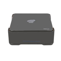 Venta caliente AK3v Win10 Mini PC Intel Celeron J3455 Quad Core 4G RAM 64G ROM 5 GHz WiFi AK1 MINI PC de juegos