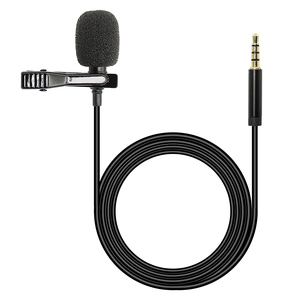 Micrô Ngưng Tụ Đa Hướng Mic 3.5Mm Jack Thu Âm Lavalier Lapel Micrô Cho Điện Thoại Thông Minh iPhone Android - Product Image 1