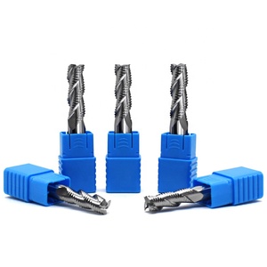 LISCA HRC55 Solid Carbide CNC Milling Cutter Roughing <strong>End</strong> <strong>Mill</strong> <strong>For</strong> Aluminum - Product Image 3