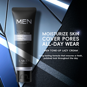 LAIKOU hommes pores invisibles 50g maquillage crème tonifiante éclaircissante <span class=keywords><strong>bb</strong></span> crème d'équité pour hommes - Product Image 2